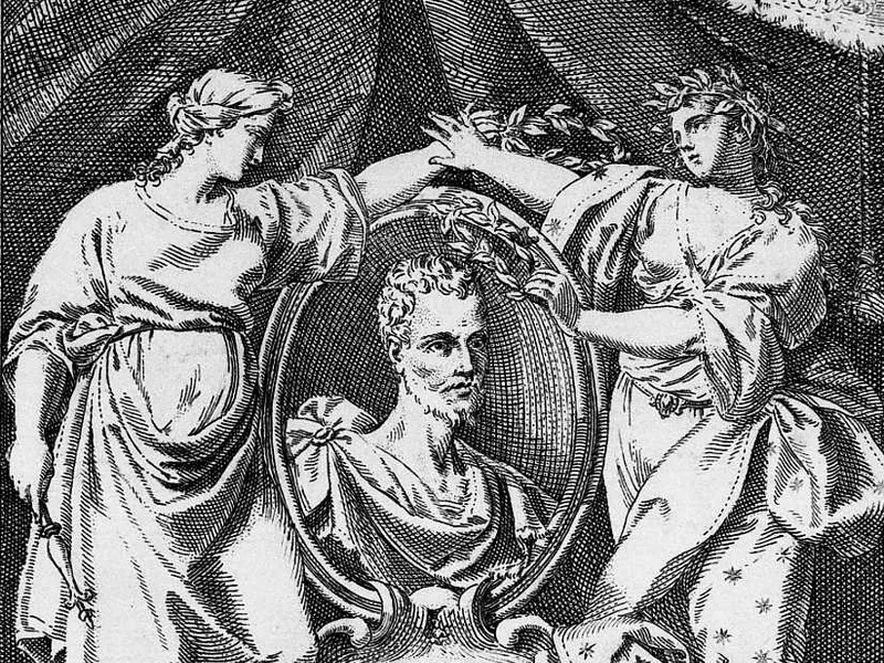 1696-Domenico Maria Fratta - Il ritratto di Torquato Tasso